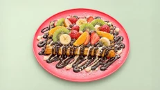 Waffle Sweet Fruit