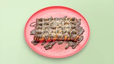 Waffle Çokollatë & Bajame & Lajthi