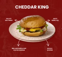 CHEDDAR KING PORK