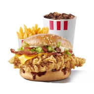 Zinger Grander Burger Menu