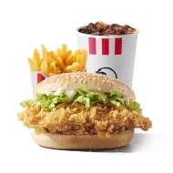 Zinger Burger Menu