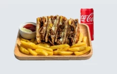 Pita Pita Pule + Coca Cola