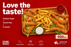 Chicken Fingers + French Fries