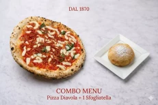 Diavola + Sfogliatella Frolla