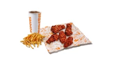 BBQ Glazed Wings 5 Pieces Menu