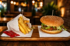 CHICKEN BURGER MENU