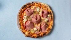 Pizza Mortadella Pistachio