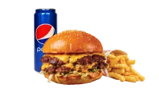 Koka Beef Smash Burger Menu
