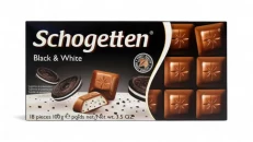 Schogetten Black White 100Gr