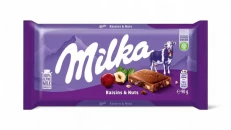 Milka Raisin & Nuts 90Gr