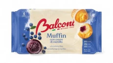 Balconi Muffin Con Cuoro Di Mirtillo