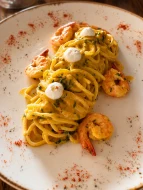 Ricotta e Gamberoni 