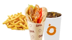 Schnitzel Pita Combo