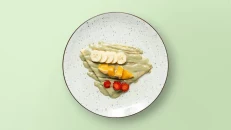 Krep Pistakio & Fruta Të Freskëta
