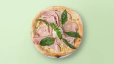 Pizza Mortadella Pistachio