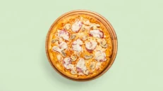 Pizza Sallam & Kërpudha