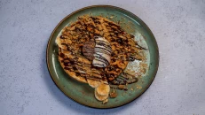 Waffle Banana Biscuit