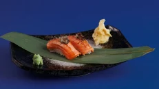 Truffle Salmon Aburi Nigiri