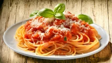 Spaghetti Domate Borzilok