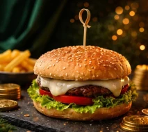 Portobello Burger Vegjetarian