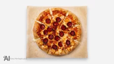Pepperoni Beef Stuffed Crust