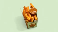 Churros me Krem Karamel të Kripur