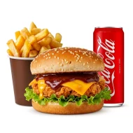 Chicken Burger Combo