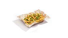 Loaded Fries with Spring Onions