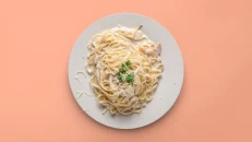 Linguini me Pana & Kërpudha