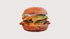 Chicken Kat-Kat Cheeseburger