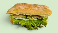 Panine me qofte pule