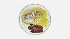 Pilaf me qofte