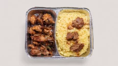 Pilaf me Shishqebap