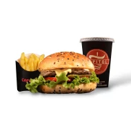 Burger Qofte Combo.