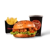 Crunchy Burger Combo.