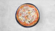 Pizza Proshutë & Kërpudhë