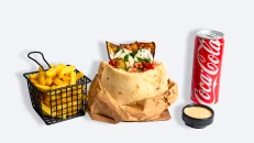 Combo Sabich + Patate te skuqura + Pije