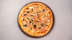 Pizza Proshutë & Kërpudhë