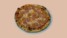 Pizza Würstel e Patate