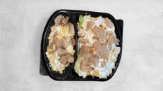 Casarece Alfredo & Caesar Salad