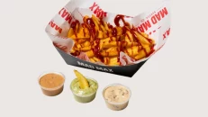 Fries with 3 Sauces