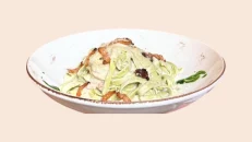 Tagliatele 4 Djathërat & Pancetë