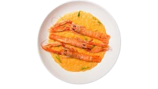 Rizoto me Skampi Dhe Asparag