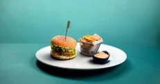 Burger Pule + Patate