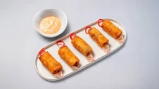 SPRING ROLLS VIETNAMEZE ME KARKALECA & MISH DERRI