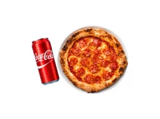 Salame Piccante + 1 Coca Cola