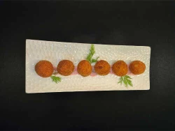 Kroketa Orizi Me Muskul Viçi Dhe Kërpudha