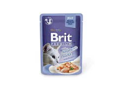 Brit Premium Cat Delicate Fillets in Jelly with Salmon