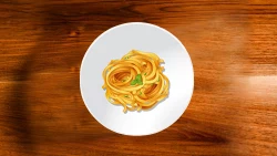 Linguini me kungull karkalec