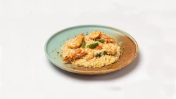 Risotto Karkalec Asparag